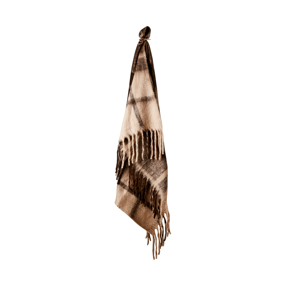 Filt Frasse, Brun/Beige/Grå