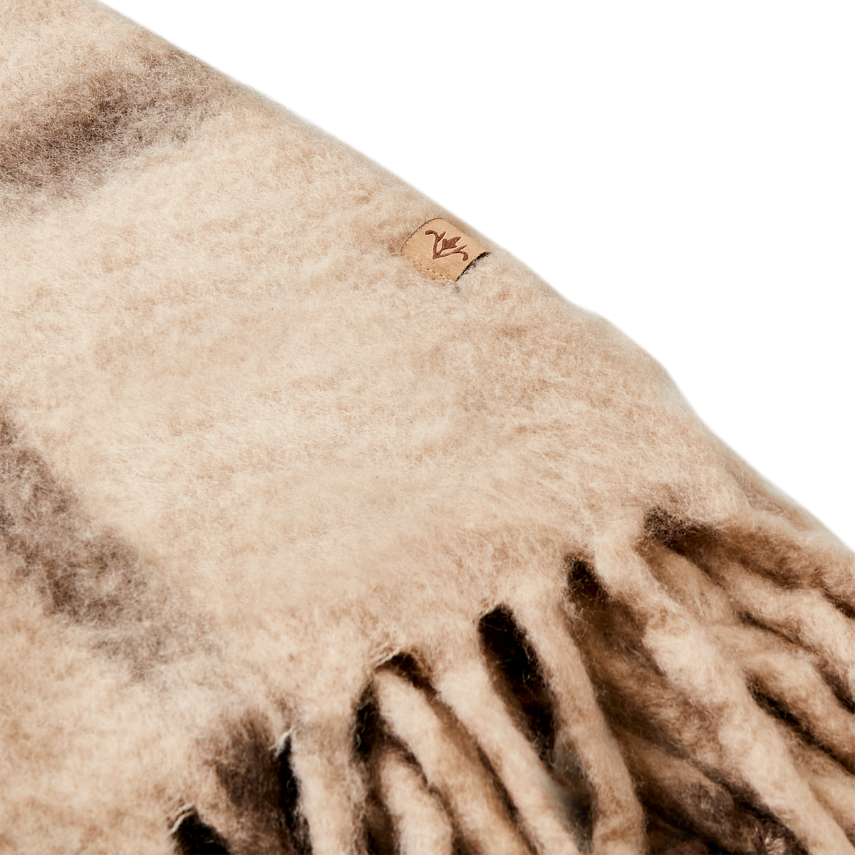 Filt Frasse, Brun/Beige/Grå