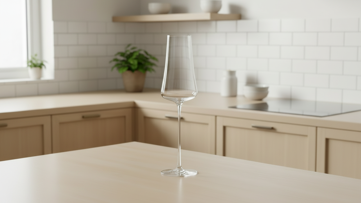 654 champagneglas utzomat och centrerat