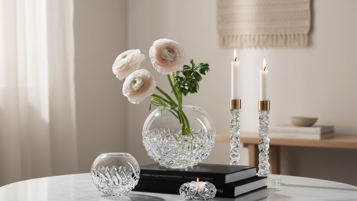 Inredning – kristallglas nordisk stil